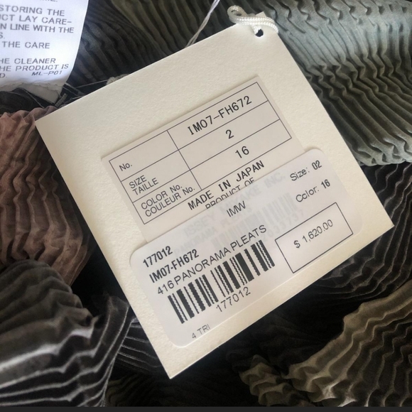 ISSEY MIYAKE Abstract Print Dress - Picture 7 of 8